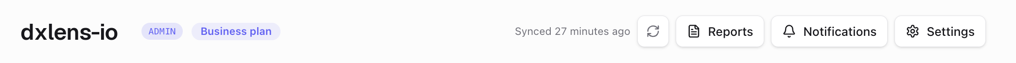 The first sync is complete
